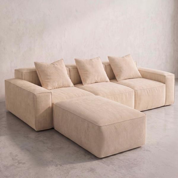 Sillón Milo (3 cuerpos en L)