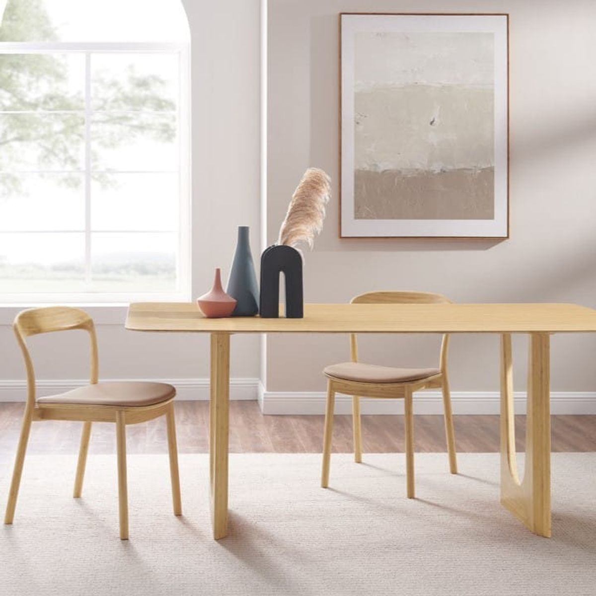 Silla Hanna asiento de cuero — miniatura 7