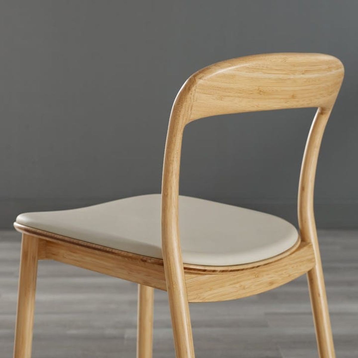 Silla Hanna asiento de cuero — miniatura 4