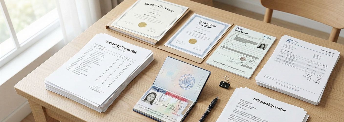 List of Additional Documents Required for a Student Visa for the USA