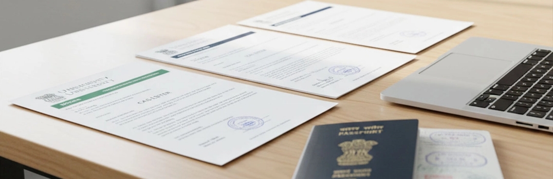 University Offer and Essential Visa Documents