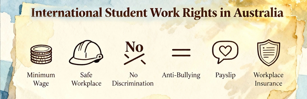 What are the Part-Time Work Rights on an Australian Student Visa?