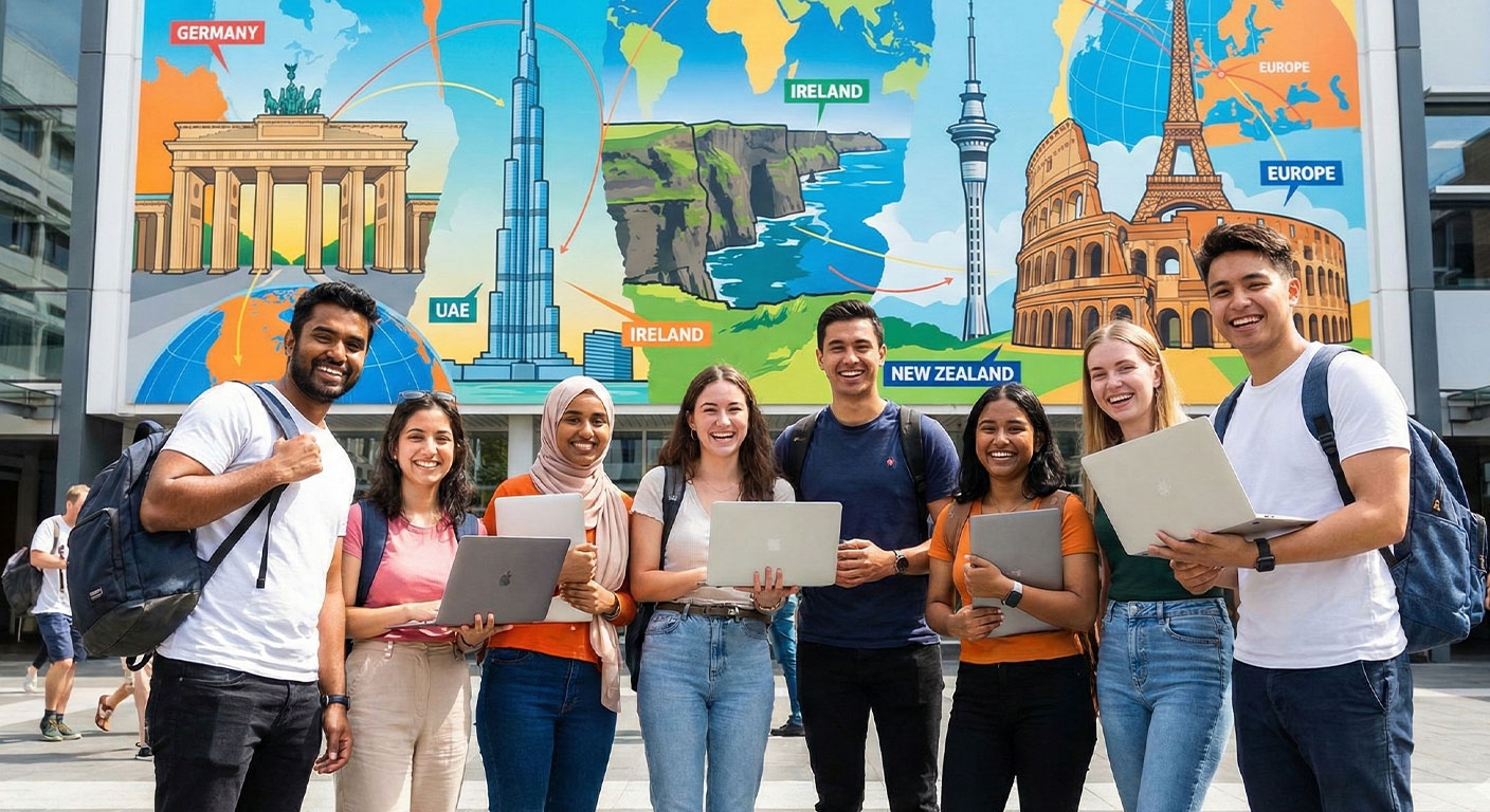 Emerging Study Abroad Destinations in 2026: Germany, UAE & Beyond