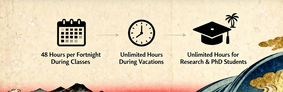 What are the limits set by the Australian Government on Working Hours for International Students?