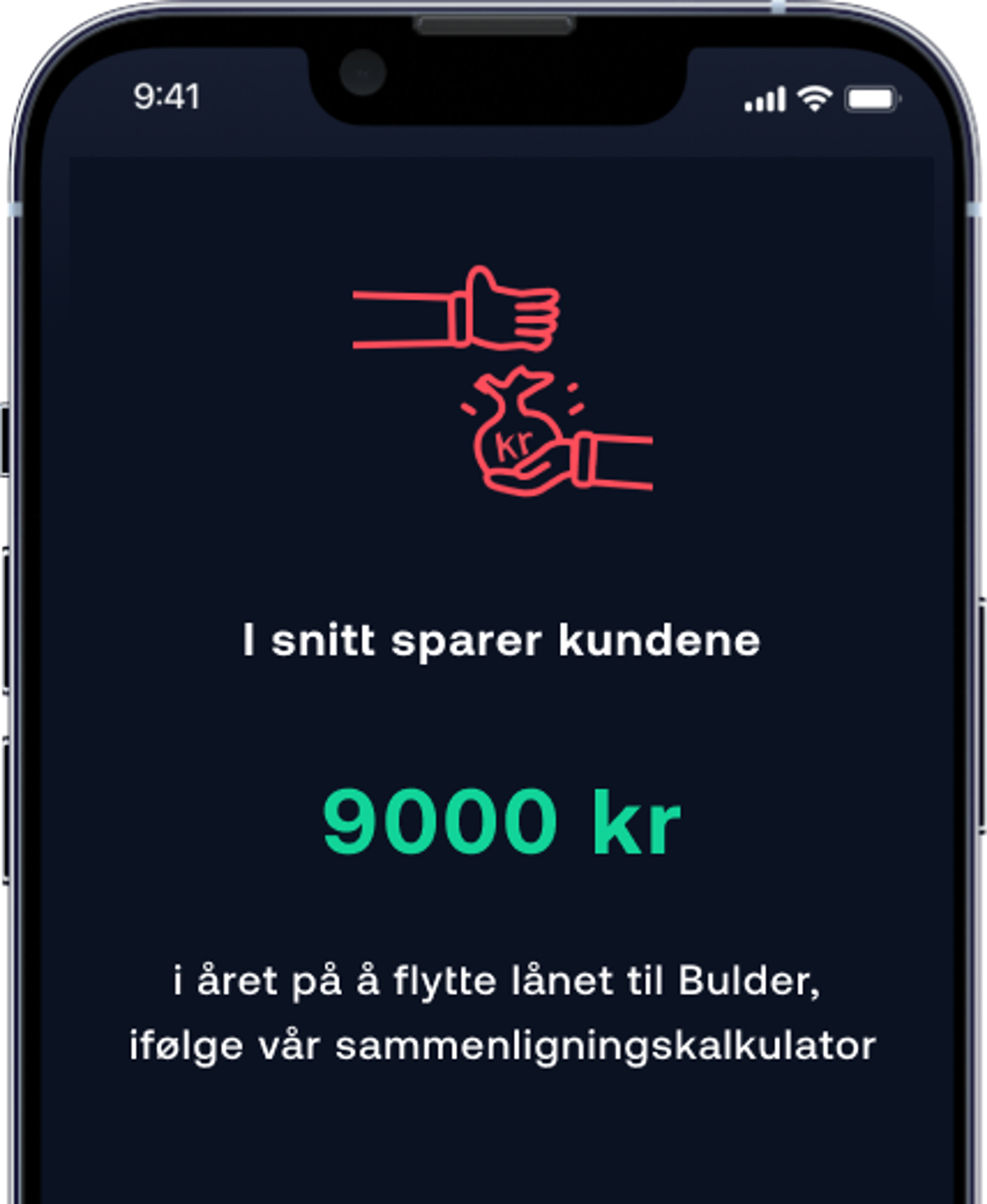 Bilde av prisforskjell mellom Bulder og andre banker