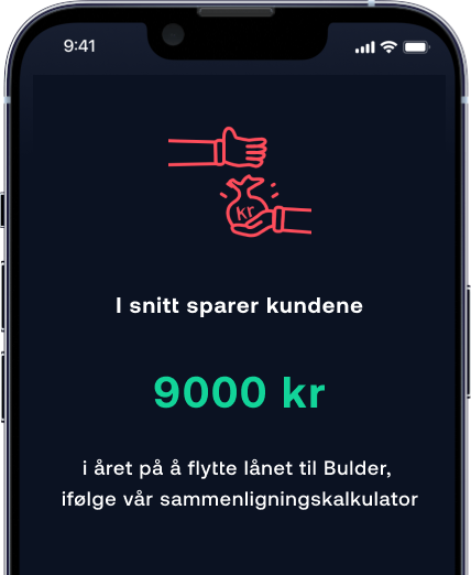 Bilde av prisforskjell mellom Bulder og andre banker