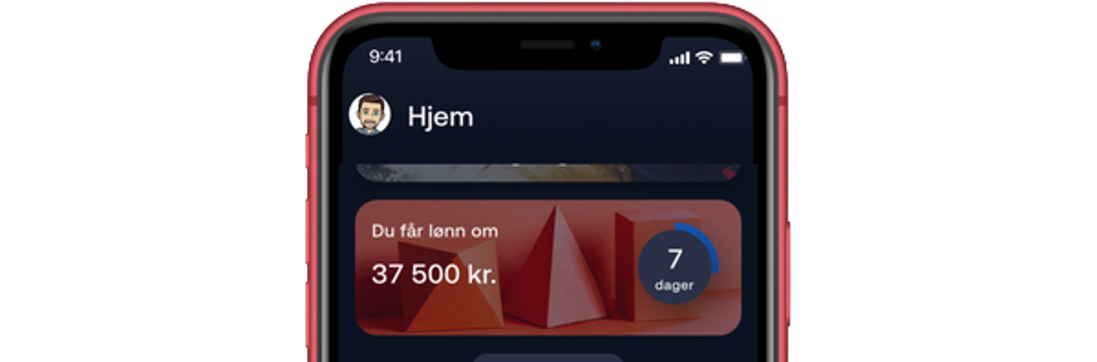 Bilde av legg til lønn i app