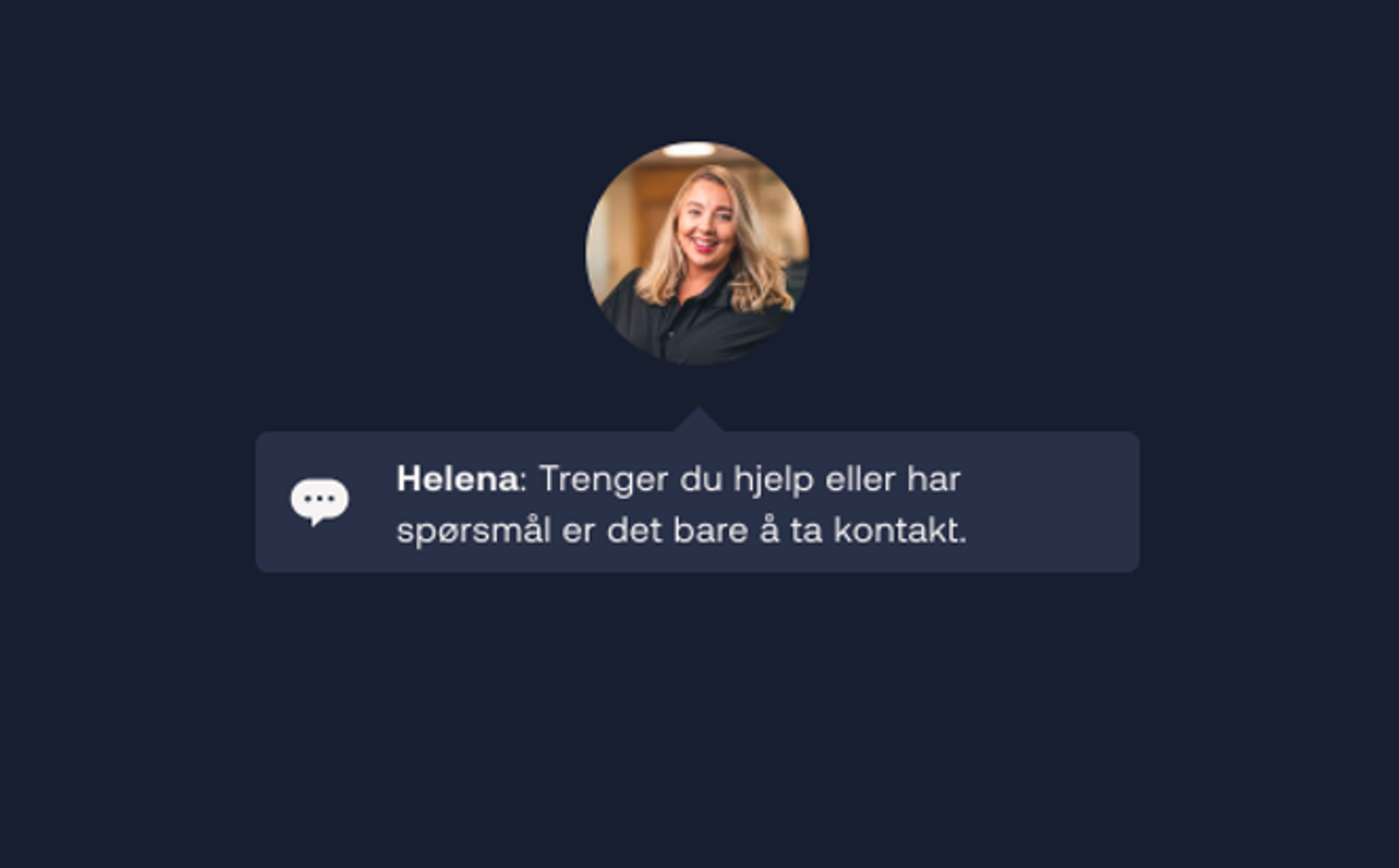 Bilde av kundeservicemedarbeider