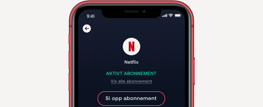 Si opp abonnement direkte i Bulder-appen