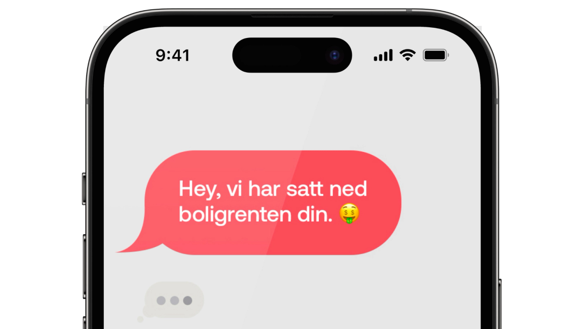 SMS om rentenedsettelse