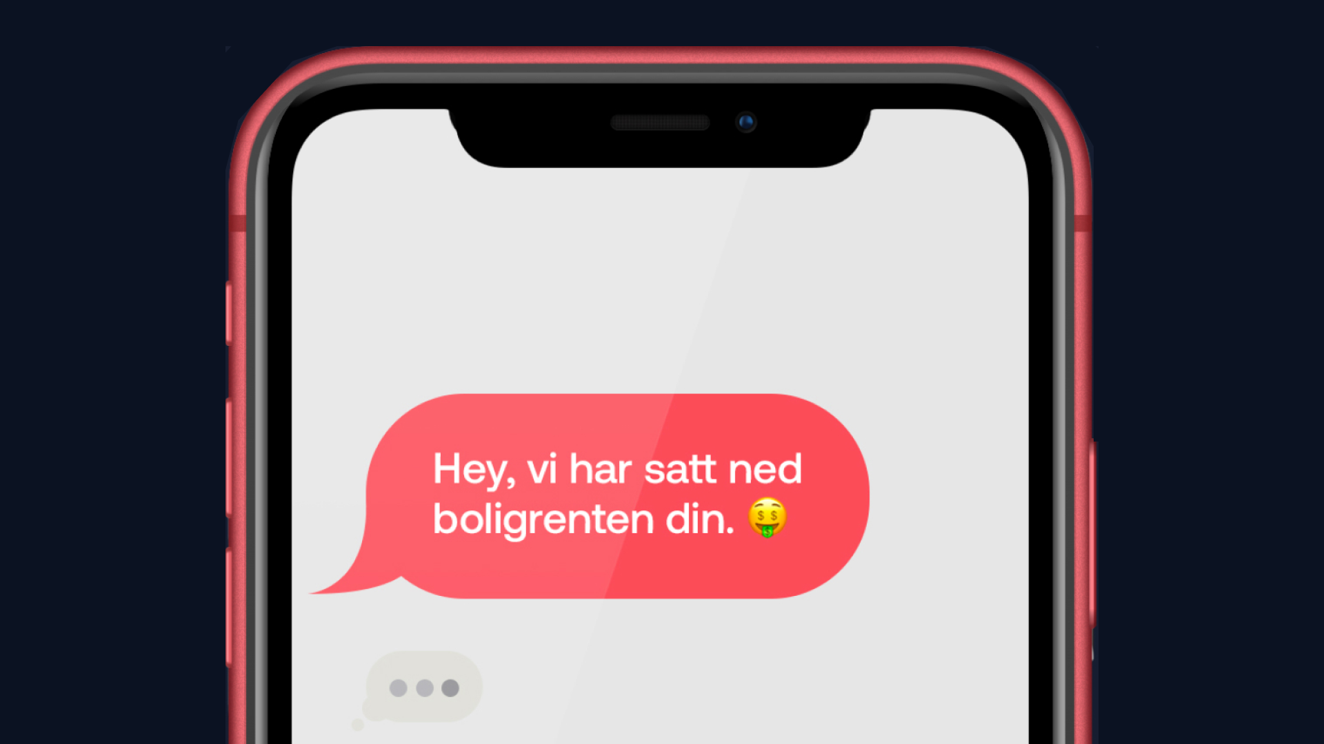 Bilde av melding på økt boligverdi