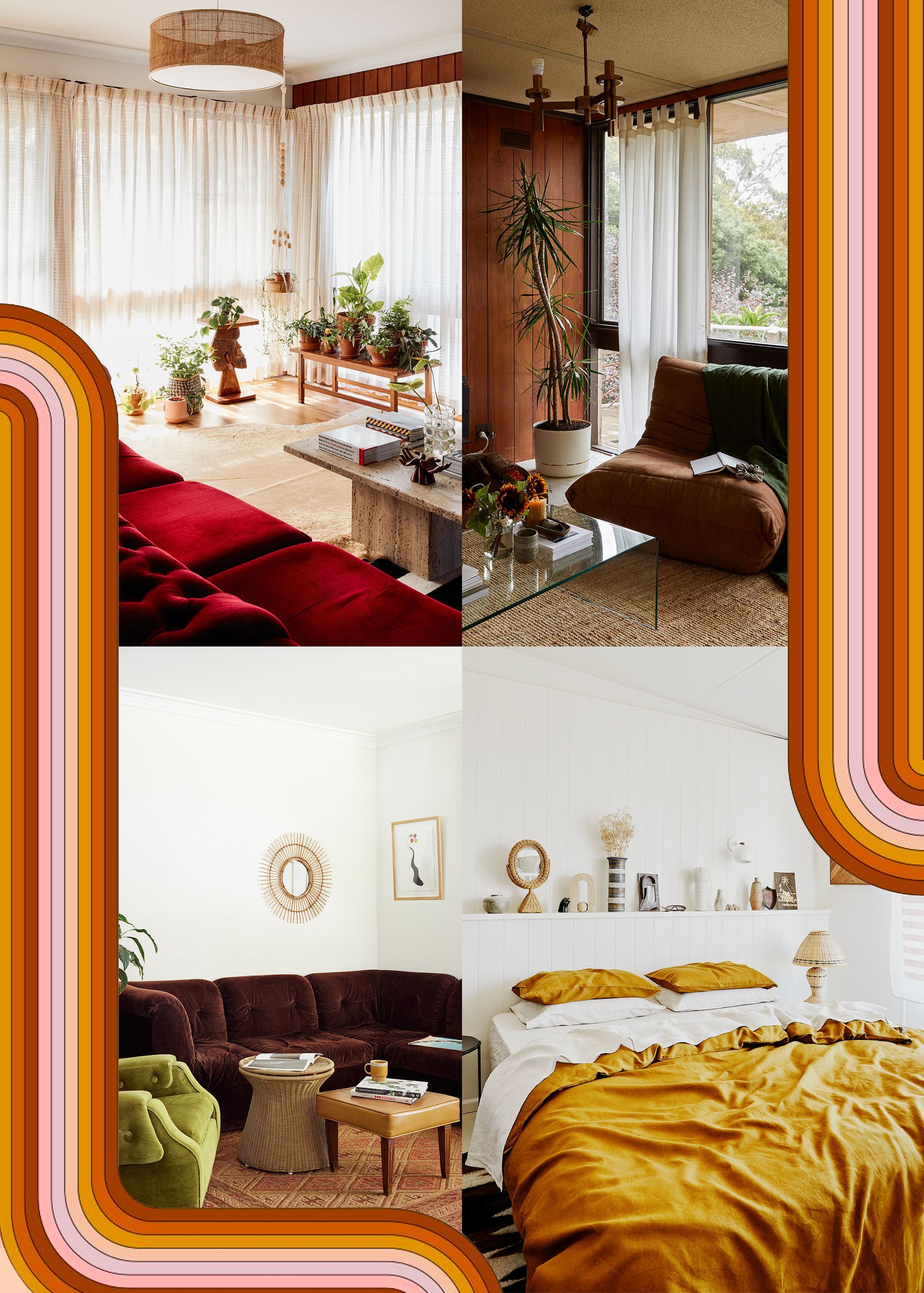 10 Retro-Inspired Homes That Embrace the 1970s Design Trend – Bed ...