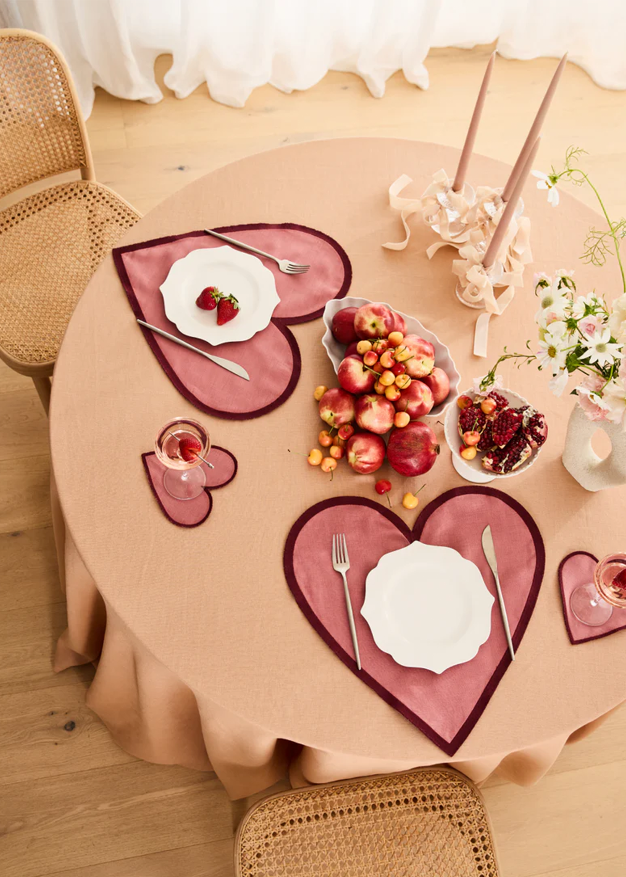 Terracotta Heart Table Bundle