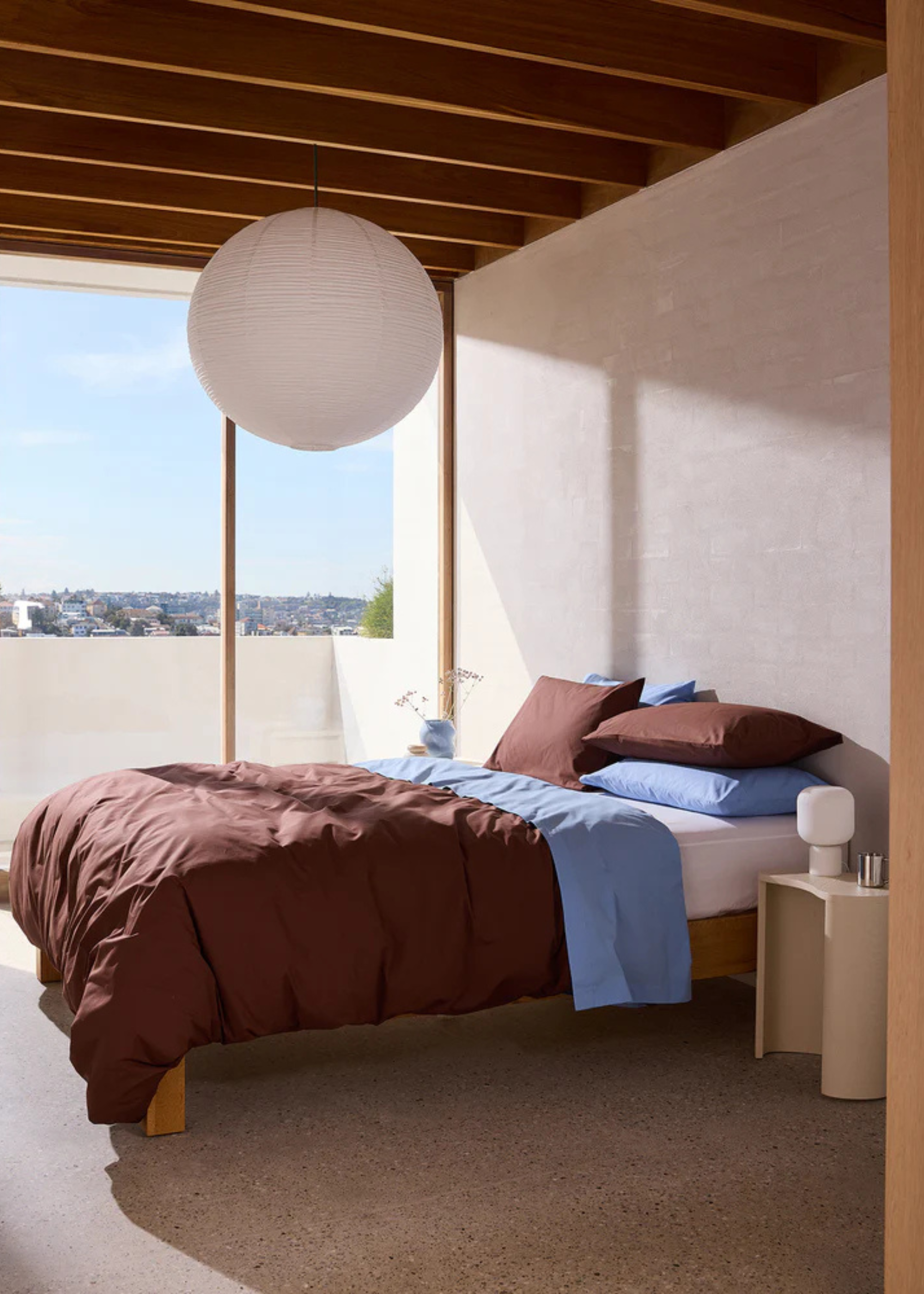 Espresso 100% Organic Cotton Duvet Cover