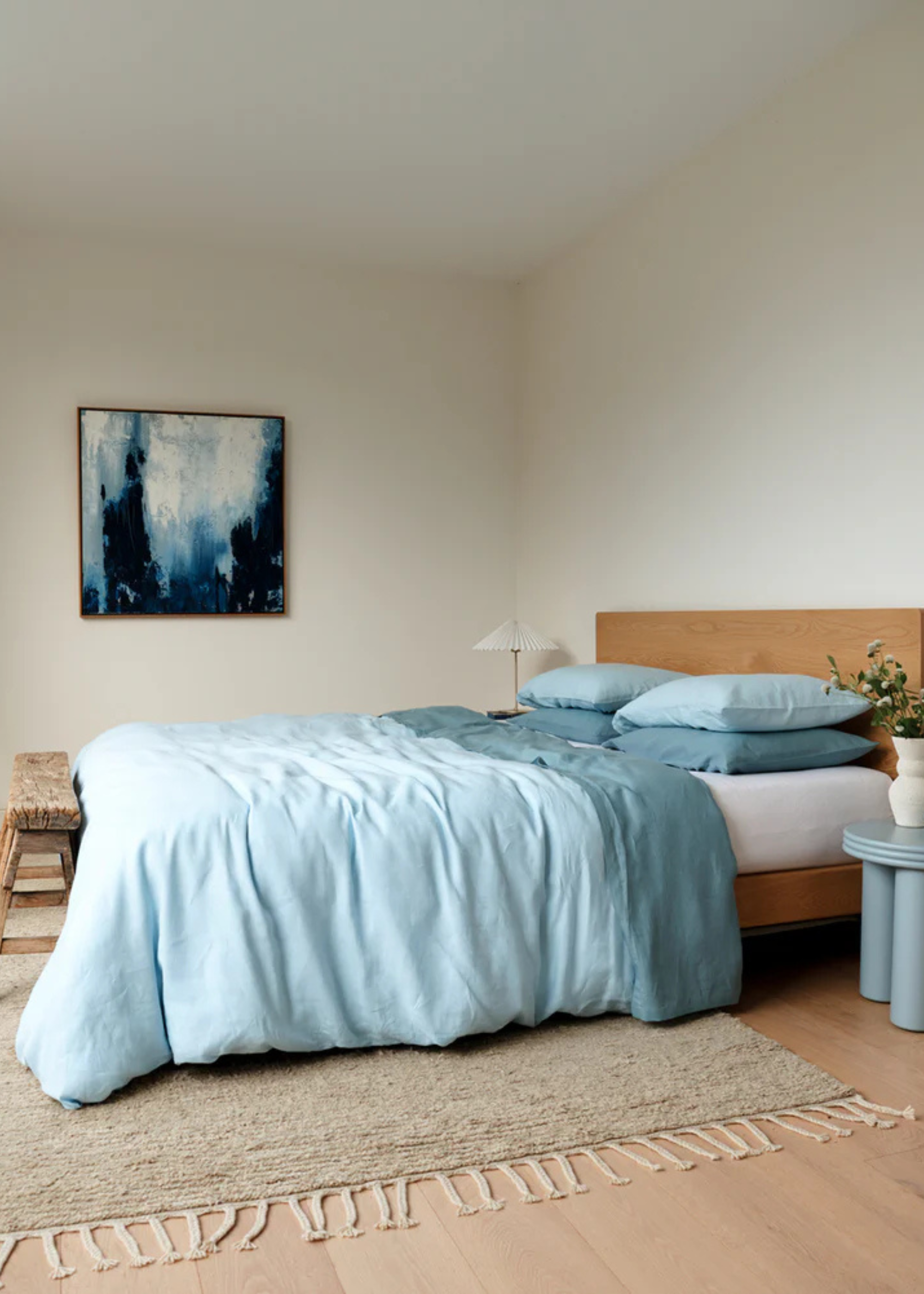 Coast 100% French Flax Linen Duvet Cover Set