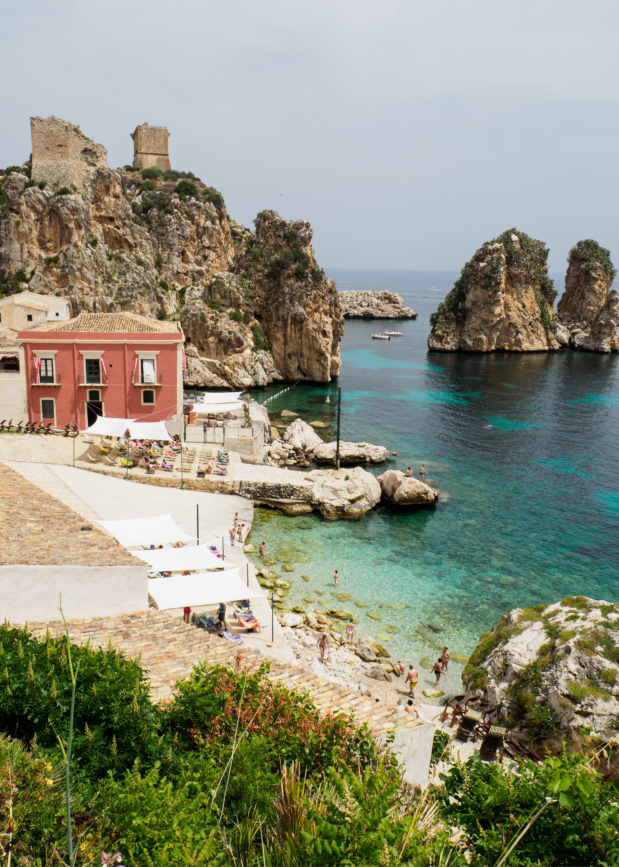 It's still summer in Sicily: the top island stays