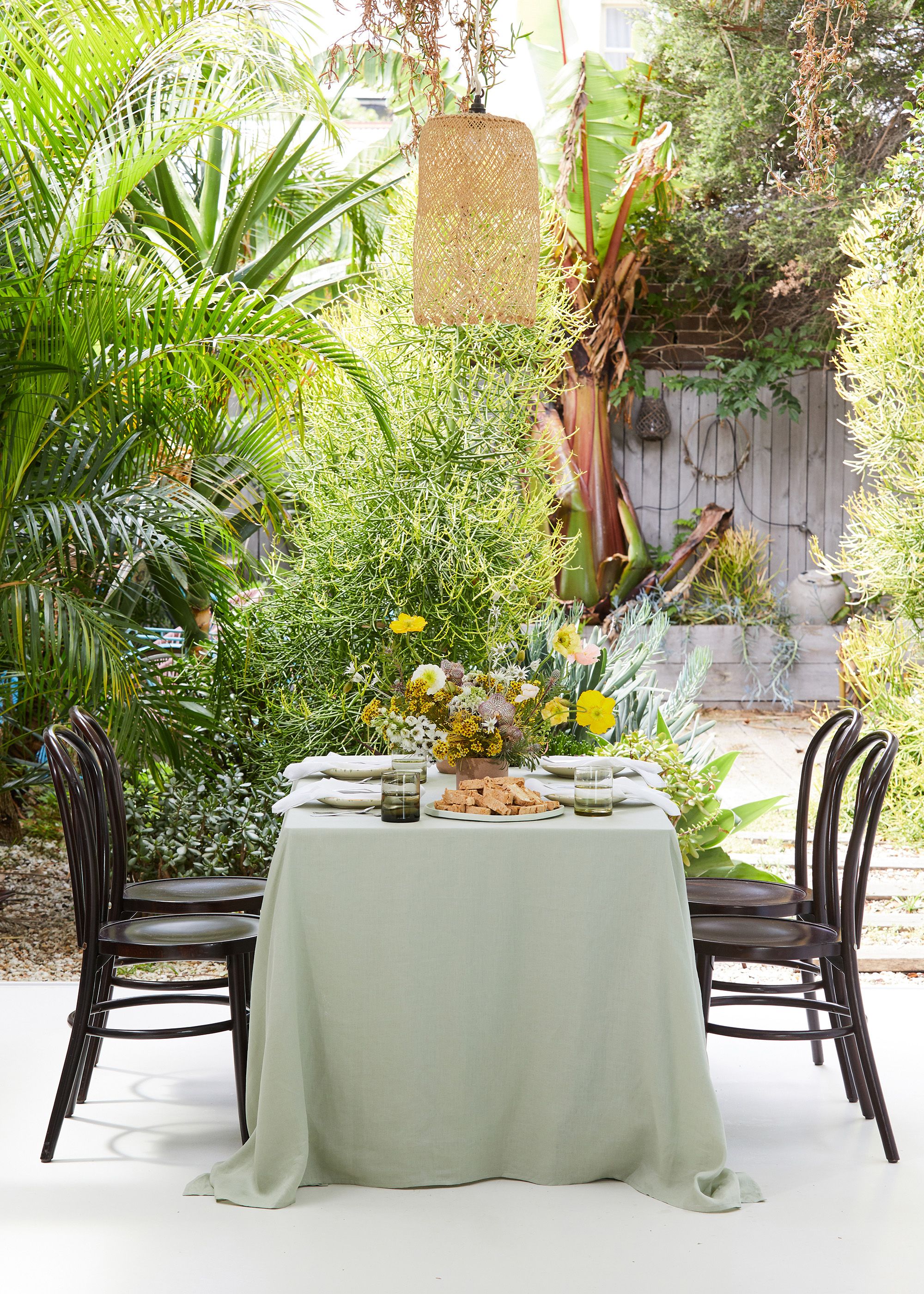 Sage 100% French Flax Linen Tablecloth