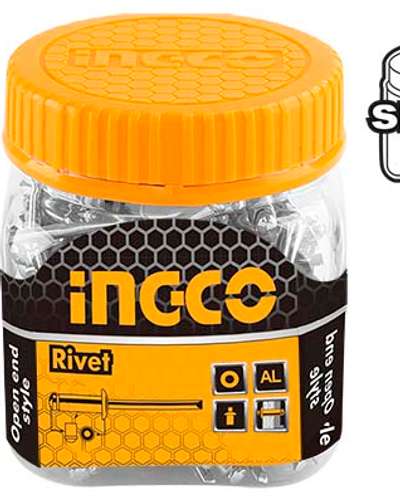 Rivets aveugles INGCO 3,2 x 8 mm — boîte de 300