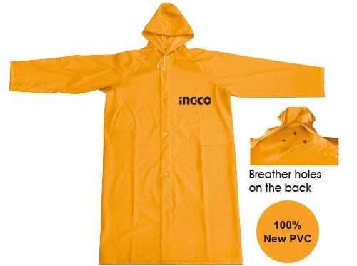 Ciré de pluie imperméable INGCO PVC — taille L