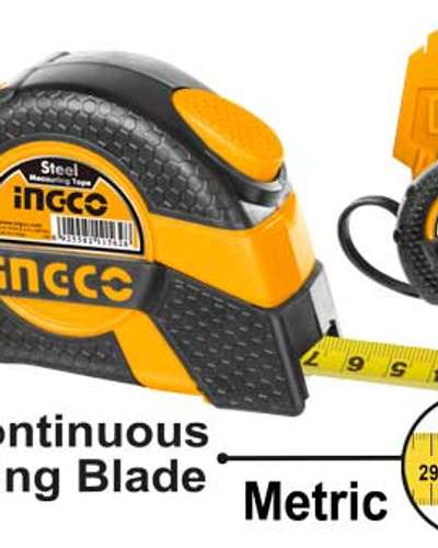Mètre ruban acier INGCO 8 m x 25 mm
