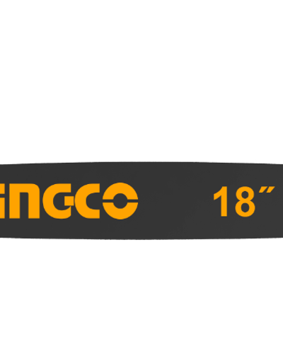 Guide-chaîne tronçonneuse INGCO 18″ — jauge 0,058″