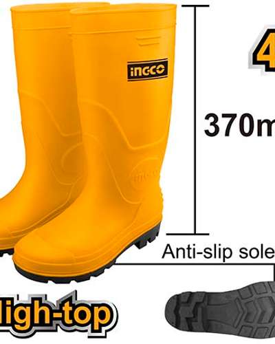 Bottes de pluie INGCO PVC imperméables — pointure 41