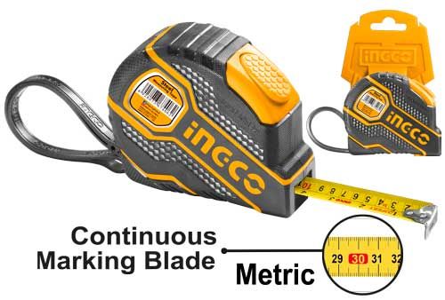 Mètre ruban acier INGCO 3 m x 16 mm