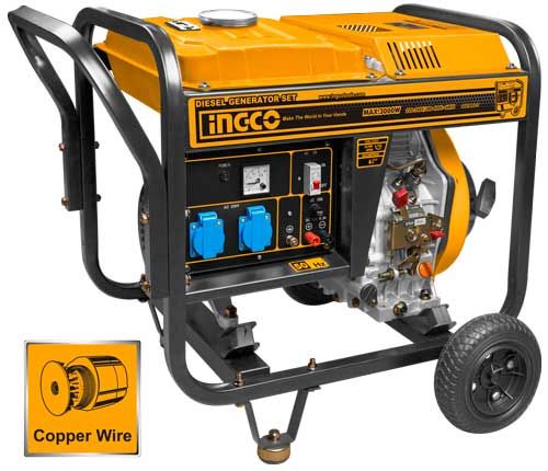 Groupe électrogène diesel INGCO 2.8 kW