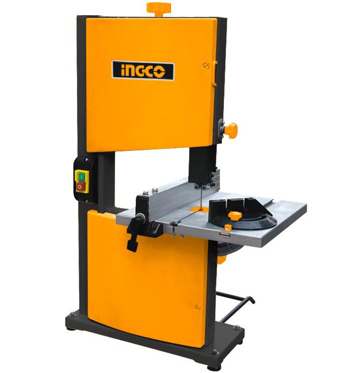 Scie à ruban INGCO 350 W — profondeur de coupe 80 mm