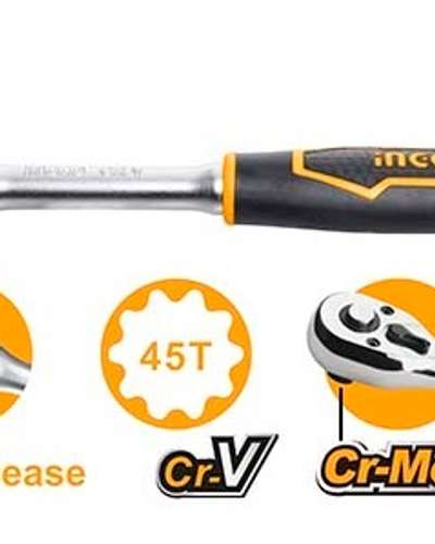 Cliquet réversible INGCO 1/2 pouce — 72 dents