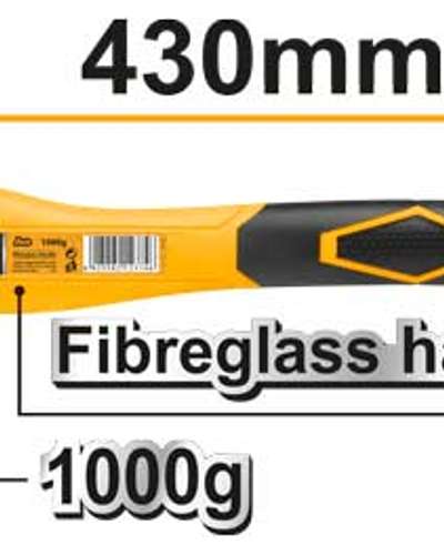 Hache INGCO 1 kg — manche fibre de verre