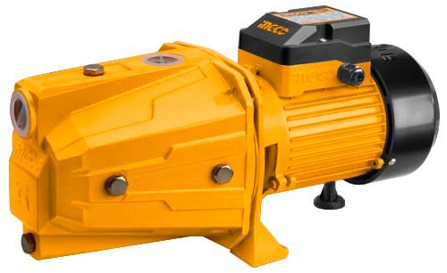 Pompe jet auto-amorçante INGCO 1100 W — 60 m / 9 m d'aspiration