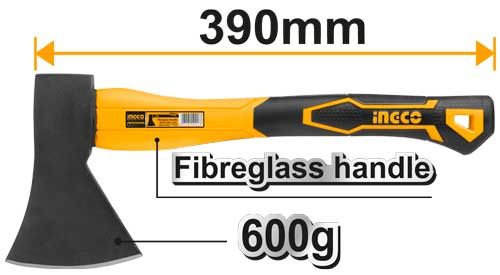 Hachette INGCO 600 g — manche fibre de verre