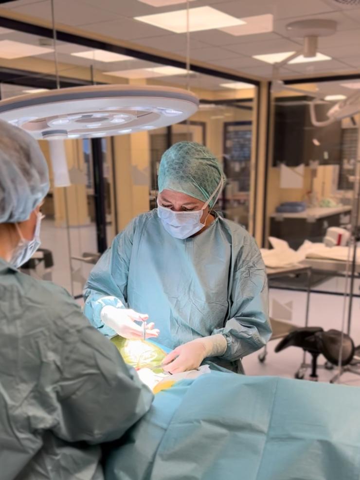 Kirurg empet nydalen