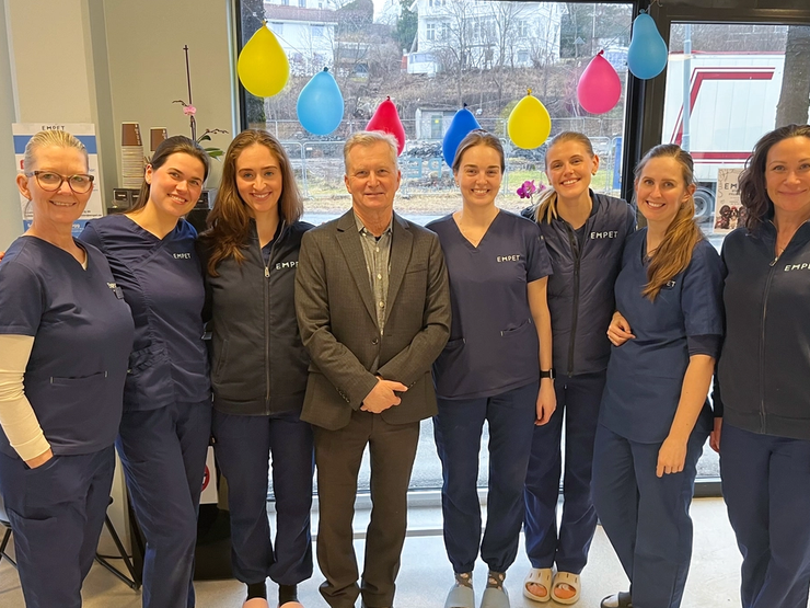 teamet hos EMPET Stabekk