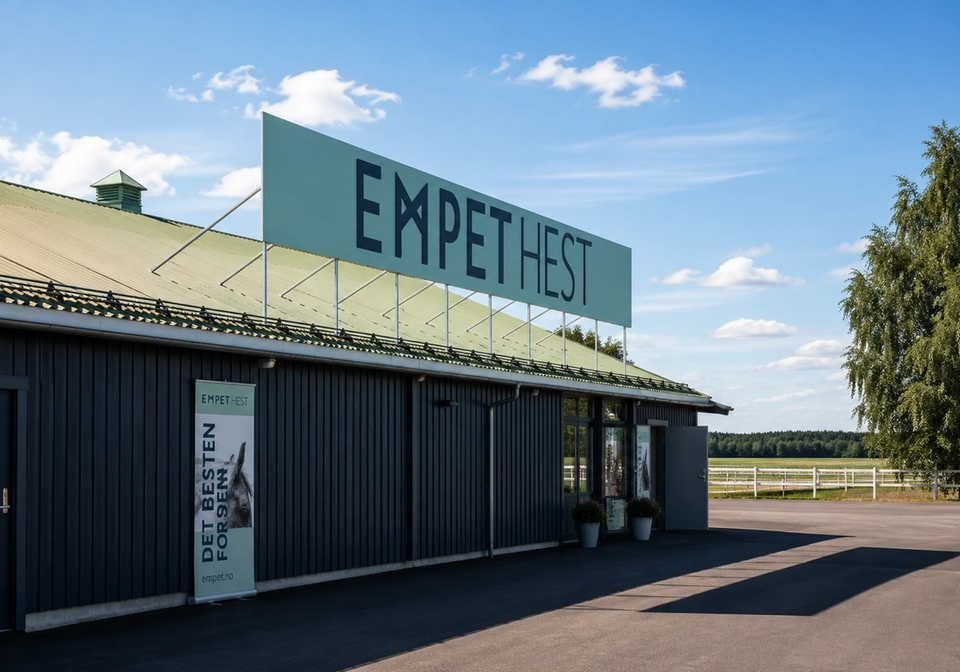 Bilde av klinikken EMPET HEST Jarlsberg. Hesteklinikken