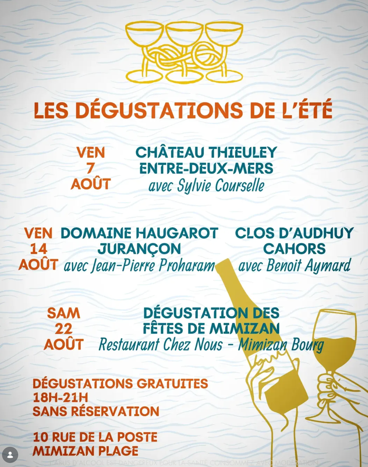Les prochaines dates