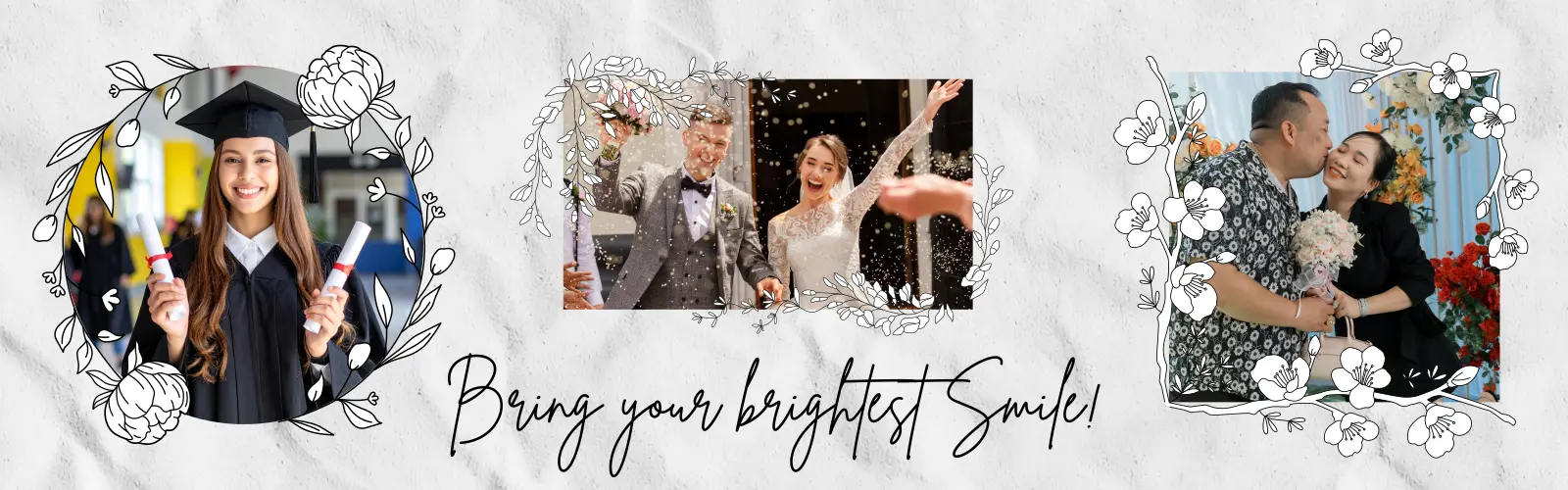 Big life events, graduation, wedding, anniversary 