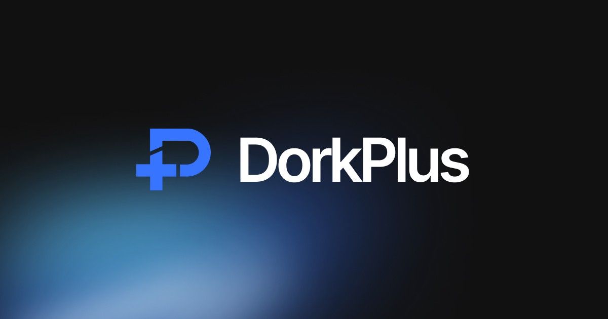 DorkPlus-Dashboard-Oberfläche mit Sicherheitstools für Pentester und Bug-Bounty-Hunter