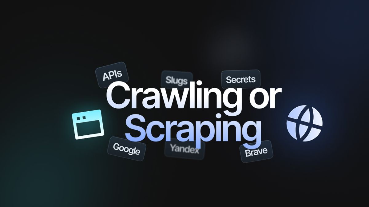 DorkPlus dashboard illustrating a web crawler and search engine scraper comparison