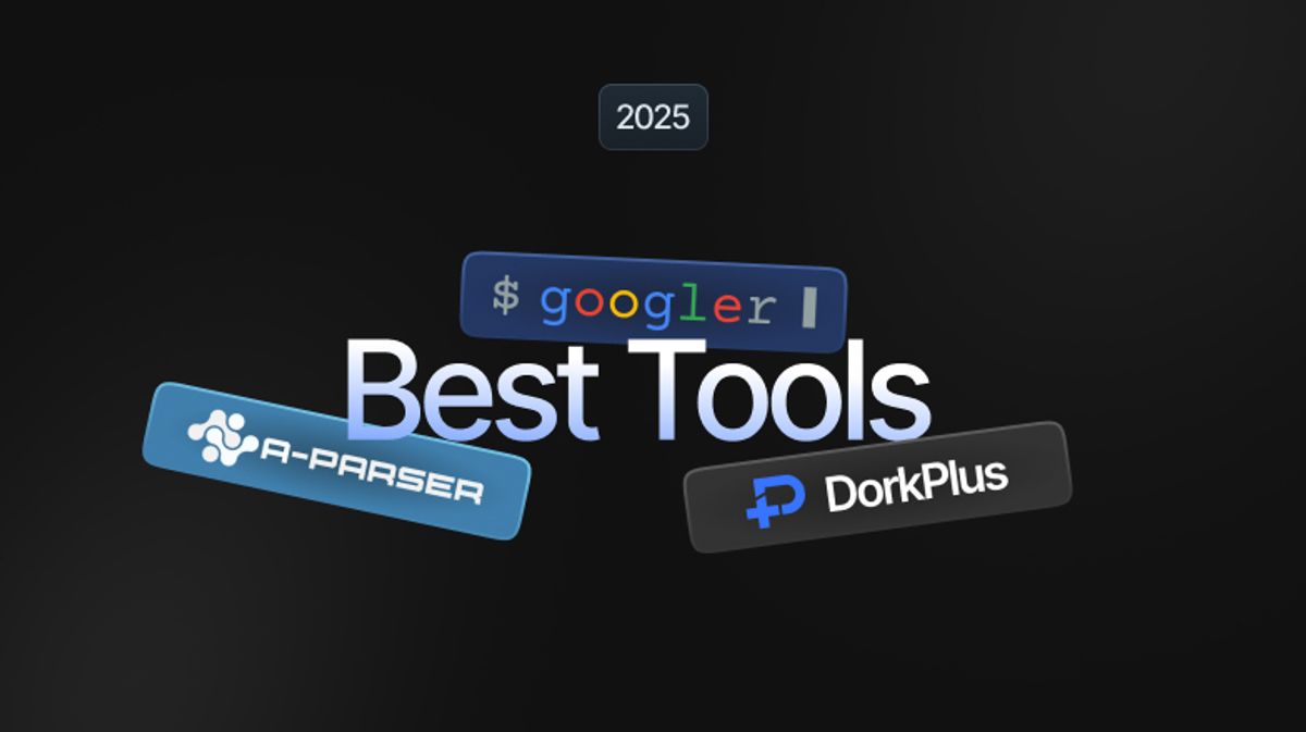 Illustration of search engine result pages being scraped and analyzed by security tools