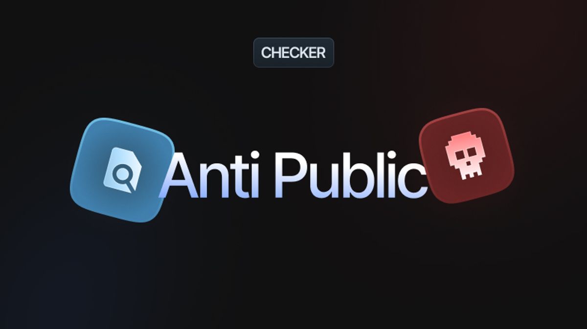 AntiPublic 检测工具插图