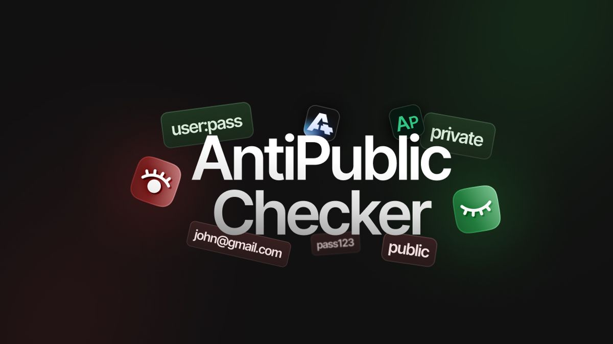 凭证填充攻击与 Antipublic 检测工作流程示意图