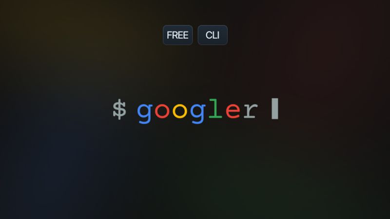 Googler Free Dorking Tool Illustration
