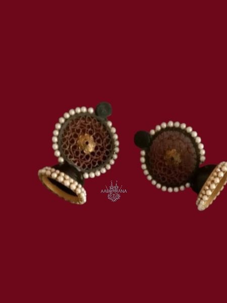 Handmade Quilling Paper Jhumki