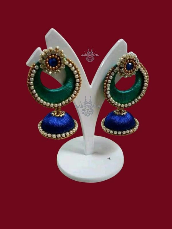 Silk Thread Earrings (Big)