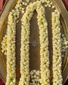 Handmade Artificial Jasmine type II(പിച്ചിപ്പൂവ് )- 12Inch 1