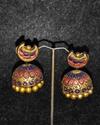 Narasimha Avatara Handcrafted Terracotta Jewellery Set 3