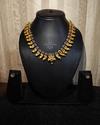 Handcrafted Gold Terracotta Bridal Choker Necklace Set 2