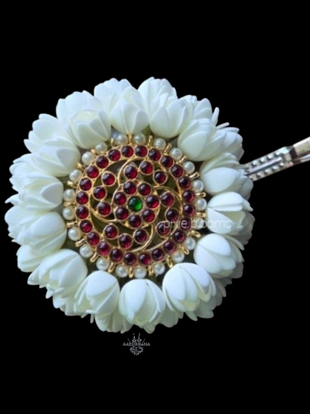 Artificial Jasmine Hair Clip
